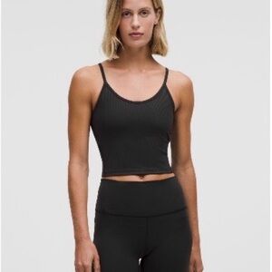 Lululemon Wunder Train U-Neck Strappy Ribbed Tank Top